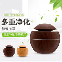 Humidificador Difusor de Aromas Estilo Madera (USB)