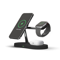 Cargador Inalámbrico 5 en 1 – Carga tu Celular, Reloj y Audífonos a la Vez
