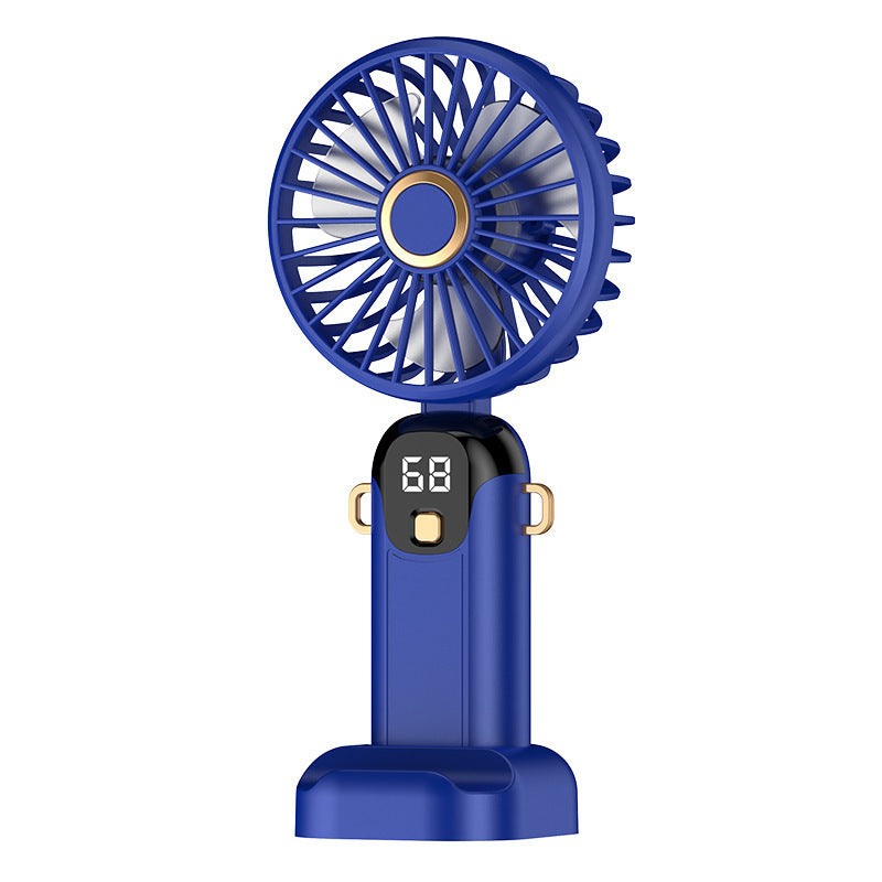 Ventilador de Mano de Alta Velocidad – Pantalla Digital y Potencia Máxima