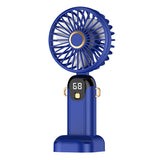 Ventilador de Mano de Alta Velocidad – Pantalla Digital y Potencia Máxima