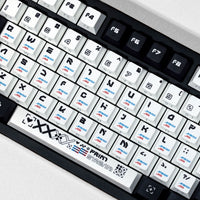 Set de Keycaps PBT – Grabado de Doble Inyección, Compatibles ISO/ANSI