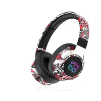 Audífonos Bluetooth con Luces LED Grafiti – Estilo y Sonido 3D