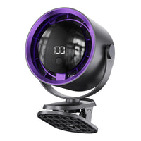 Ventilador de Clip con Pantalla Digital – Refresca tu Escritorio Dónde Sea