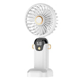 Ventilador de Mano de Alta Velocidad – Pantalla Digital y Potencia Máxima