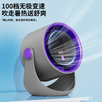 Ventilador de Pared Silencioso – Aire Fresco en la Cama, Cocina u Oficina