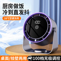Ventilador de Pared Silencioso – Aire Fresco en la Cama, Cocina u Oficina