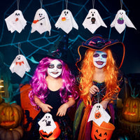 Adornos Colgantes de Fantasma para Halloween (Set)
