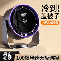 Ventilador de Pared Silencioso – Aire Fresco en la Cama, Cocina u Oficina