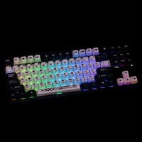 Set de Keycaps PBT – Grabado de Doble Inyección, Compatibles ISO/ANSI