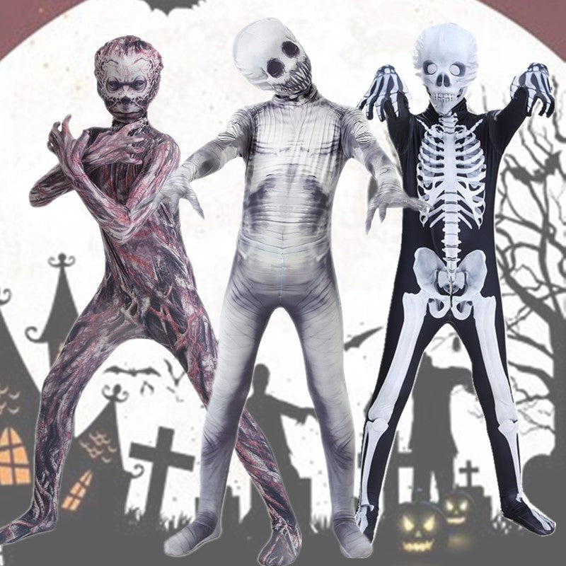 Disfraz de Esqueleto o Zombie para Halloween