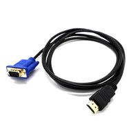 Cable Conversor HDMI a VGA – Conecta tu Laptop o DVD a la TV o Proyector