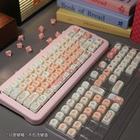 Set de Keycaps de Gato Kawaii – PBT Dye-Sub para Teclado Mecánico