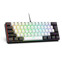 Combo Teclado y Mouse Gamer RGB 61 Teclas – Compacto y Preciso