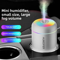 Humidificador USB con Luz Ambiental de Colores (Auto y Hogar)