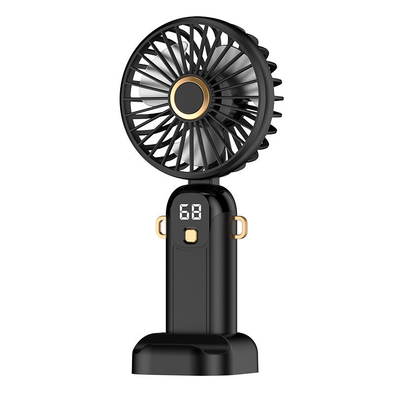 Ventilador de Mano de Alta Velocidad – Pantalla Digital y Potencia Máxima