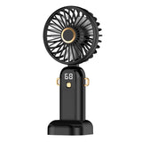 Ventilador de Mano de Alta Velocidad – Pantalla Digital y Potencia Máxima