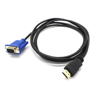 Cable Conversor HDMI a VGA – Conecta tu Laptop o DVD a la TV o Proyector