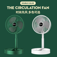 Ventilador USB Retráctil Plegable – Compacto para Estudiantes y Oficina