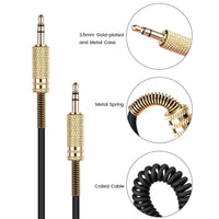 Cable de Audio AUX 3.5 mm – Sonido Estéreo Puro para Bocinas y Auto