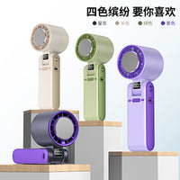 Ventilador Turbo T15S Recargable – Enfría al Instante con Cuello Plegable