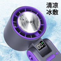 Ventilador Turbo T15S Recargable – Enfría al Instante con Cuello Plegable