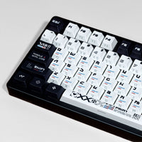 Set de Keycaps PBT – Grabado de Doble Inyección, Compatibles ISO/ANSI