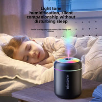 Humidificador USB con Luz Ambiental de Colores (Auto y Hogar)