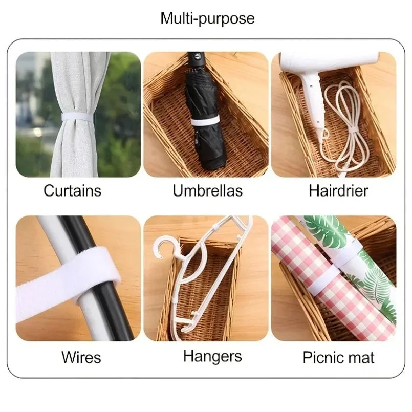 Organizador de Cables Reutilizable 1 m / 5 m – Adiós al Desorden de Cargadores