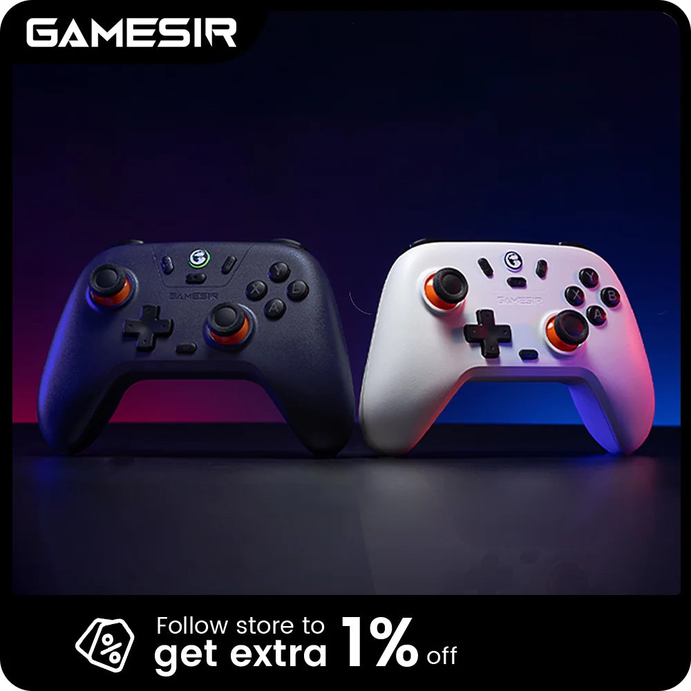 Control Inalámbrico GameSir Nova Lite – Joysticks de Efecto Hall para Switch, PC y Móvil