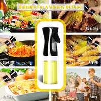Botella Spray de Aceite para BBQ y Cocina - Reutilizable
