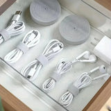 Organizador de Cables Reutilizable 1 m / 5 m – Adiós al Desorden de Cargadores