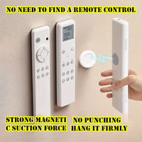 Soporte Magnético para Controles Remotos - Sin Taladro, Pack x3