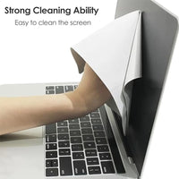 Kit Limpiador de Pantalla y Teclado para MacBook – Microfibra y Cubierta Antipolvo