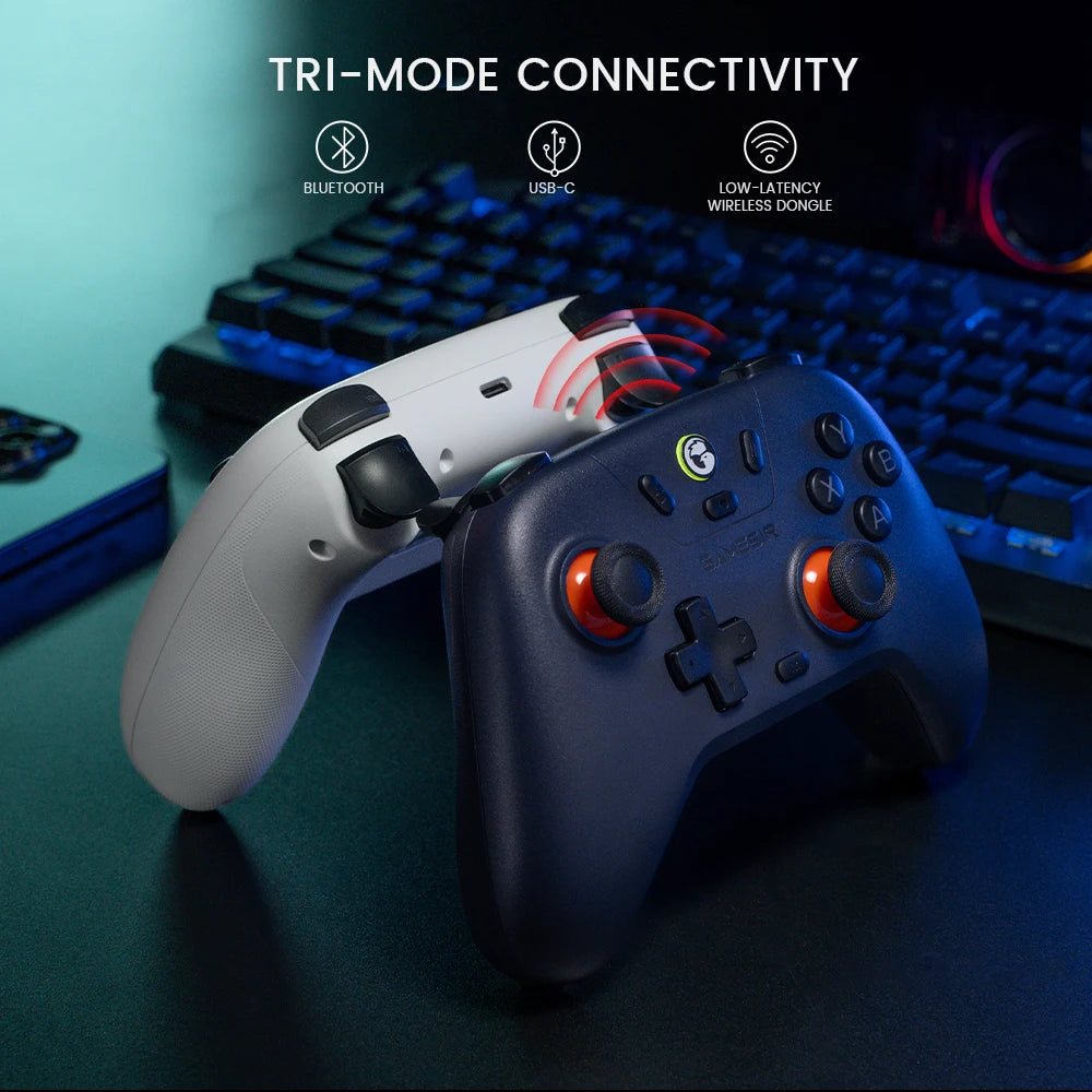 Control Inalámbrico GameSir Nova Lite – Joysticks de Efecto Hall para Switch, PC y Móvil