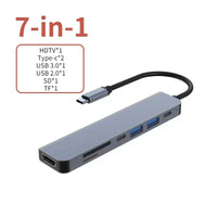 Hub USB-C 5 en 1 – Conecta Todo a tu Teléfono, PC o Mac