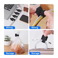 Bridas Reutilizables de Nylon 5/10/20 pzas – Ordena Cables en Segundos