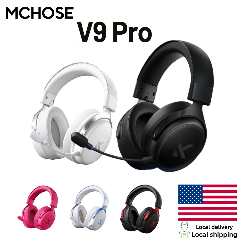 Audífonos Gamer MCHOSE V9 Pro – Sonido 7.1 y Micrófono con Cancelación de Ruido