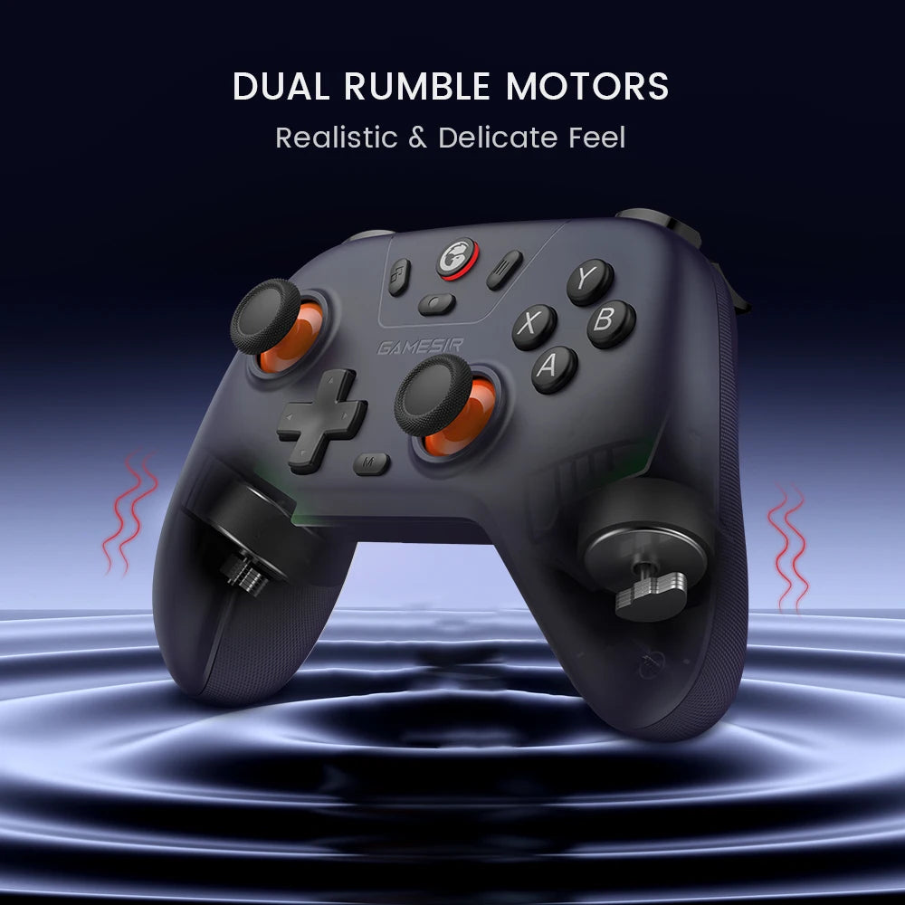 Control Inalámbrico GameSir Nova Lite – Joysticks de Efecto Hall para Switch, PC y Móvil