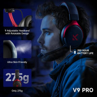 Audífonos Gamer MCHOSE V9 Pro – Sonido 7.1 y Micrófono con Cancelación de Ruido