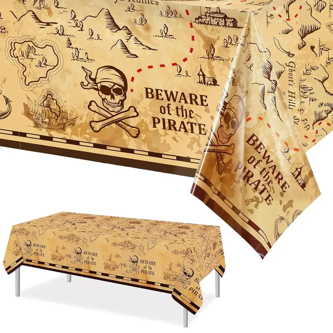 Mantel Temática Pirata Fiesta