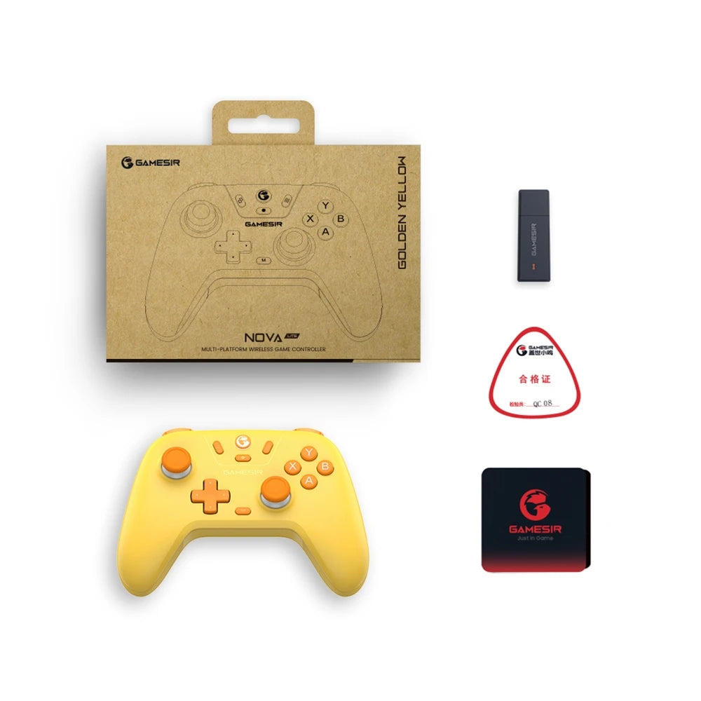 Control Inalámbrico GameSir Nova Lite – Joysticks de Efecto Hall para Switch, PC y Móvil