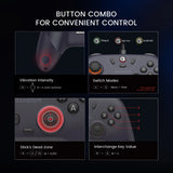 Control Inalámbrico GameSir Nova Lite – Joysticks de Efecto Hall para Switch, PC y Móvil