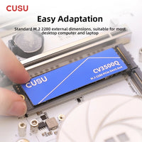 Disco SSD M.2 NVMe CUSU – 256GB / 512GB / 1TB / 2TB, Velocidad PCIe 3.0 x4