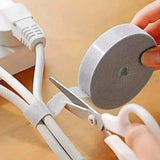 Organizador de Cables Reutilizable 1 m / 5 m – Adiós al Desorden de Cargadores