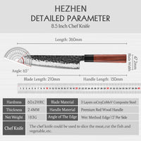 Cuchillo Chef HEZHEN