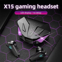 Audífonos Inalámbricos X15 TWS – Pantalla LED y Sonido para Gaming