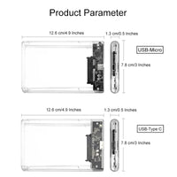 Caja Externa para Disco Duro 2.5" USB 3.0 – Convierte tu HDD/SSD en Portátil