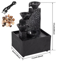 Fuente de Mesa con LED