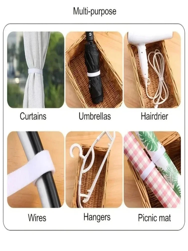 Organizador de Cables Reutilizable 1 m / 5 m – Adiós al Desorden de Cargadores