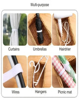 Organizador de Cables Reutilizable 1 m / 5 m – Adiós al Desorden de Cargadores